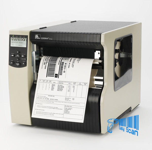 220xi4 8inch zebra label printer