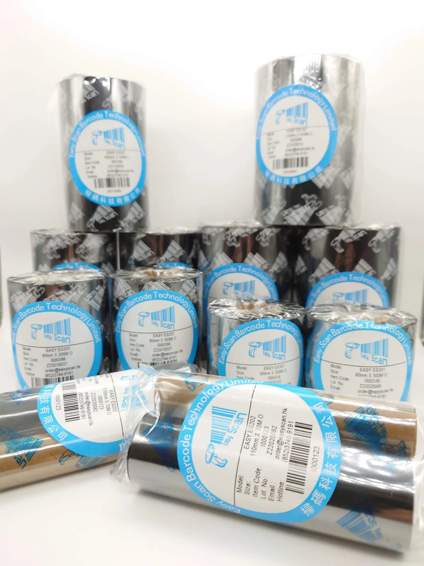 Easy Scan 熱轉印碳帶實物