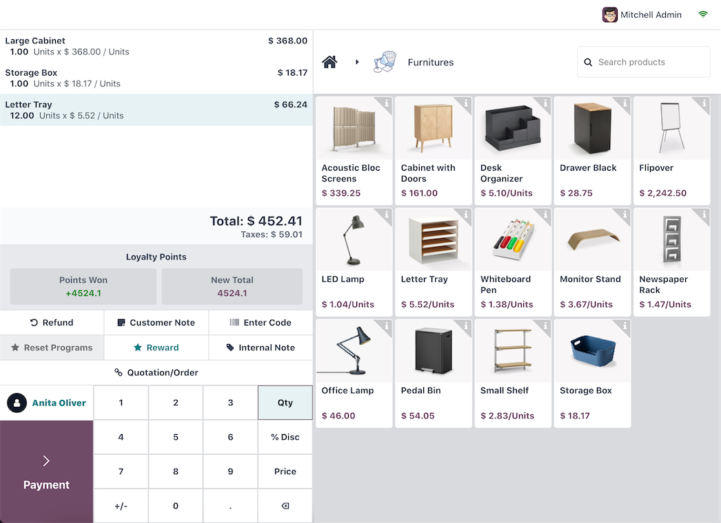 門市 POS 銷售及產品分類操作示例