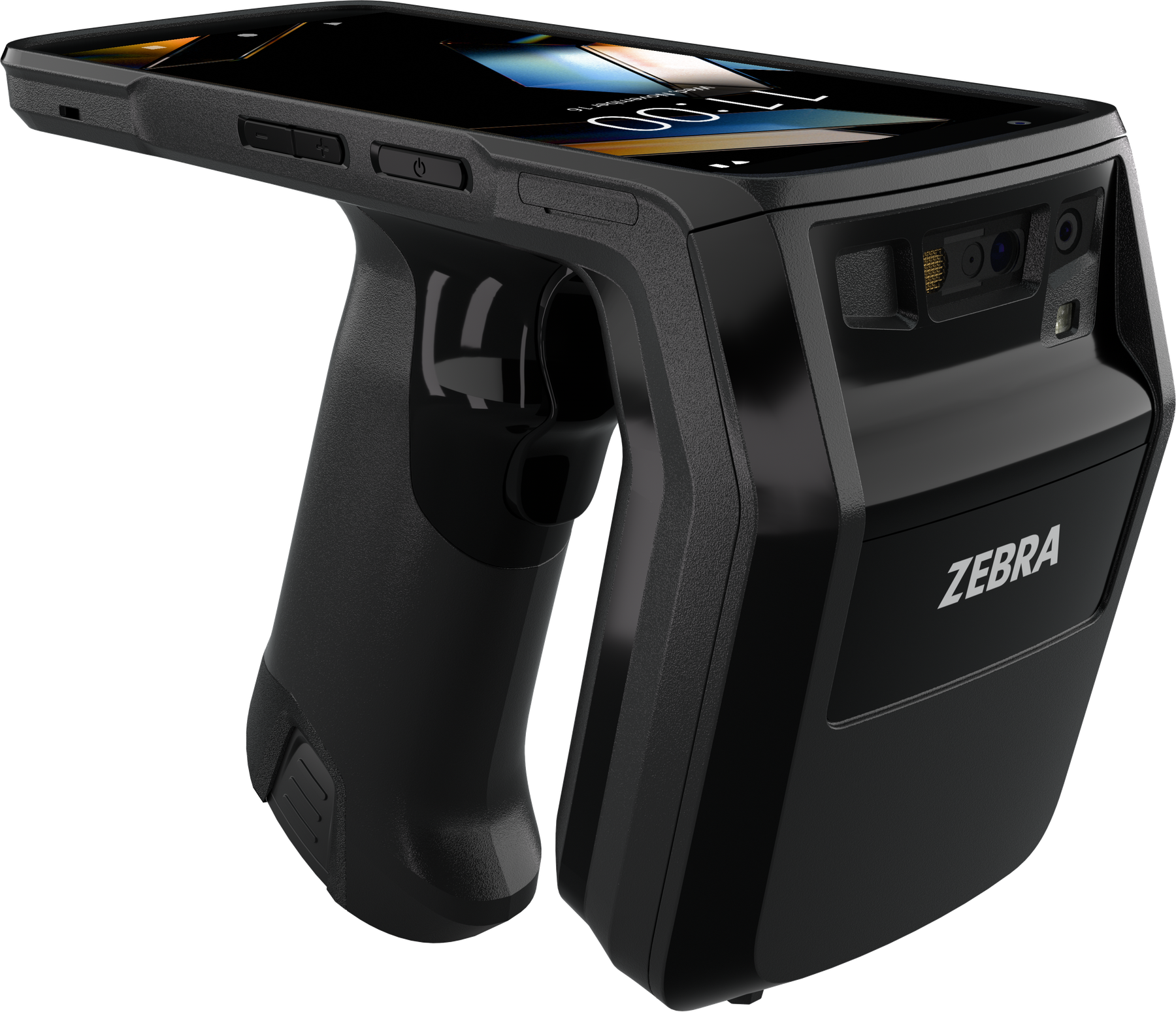 透明背景 Zebra TC22R RFID 手持讀取器