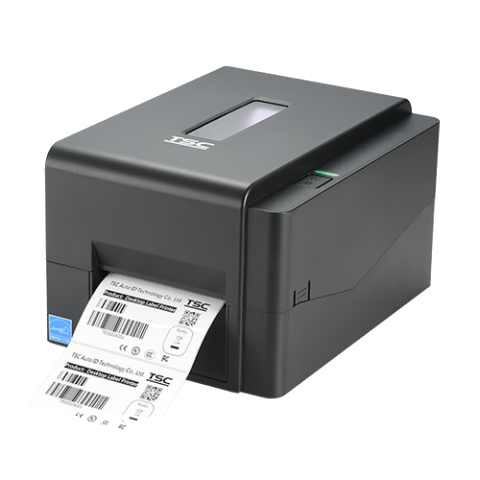 TSC TE200 desktop barcode printer transparent product cutout